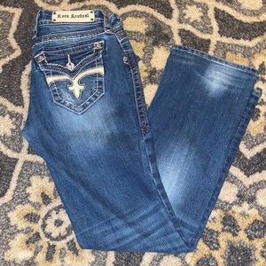 Rock Revival Jeans, Leah - Easy Boot, size 27